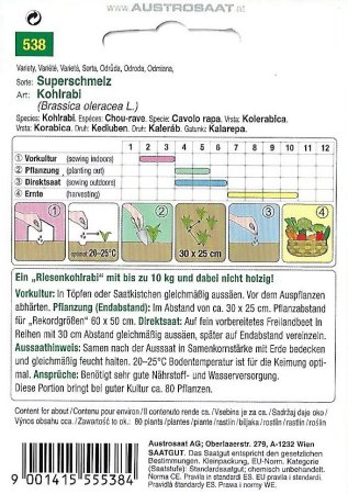 Kohlrabi Superschmelz