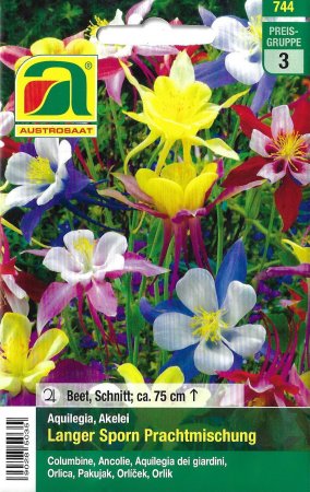 Akelei Langer Sporn Prachtmischung (Aquilegia)