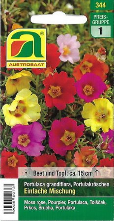 Portulakröschen Einfache Mischung (Portulaca grandiflora)