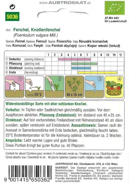 Knollenfenchel - Bio