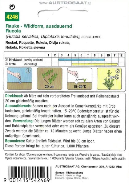 Rauke - Wildform, ausdauernd