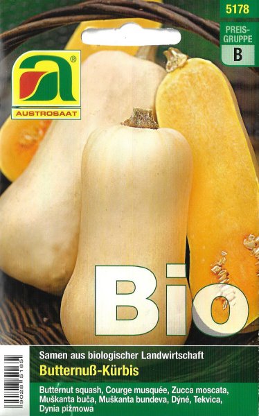 Butternuß-Kürbis - Bio