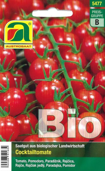 Cocktailtomate Zuckertraube - Bio