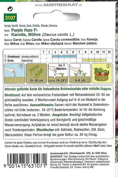 Karotte Purple Haze F1